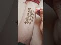 ##simple mehandi design##viral shorts##