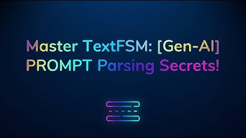 TextFSM Parsing Example