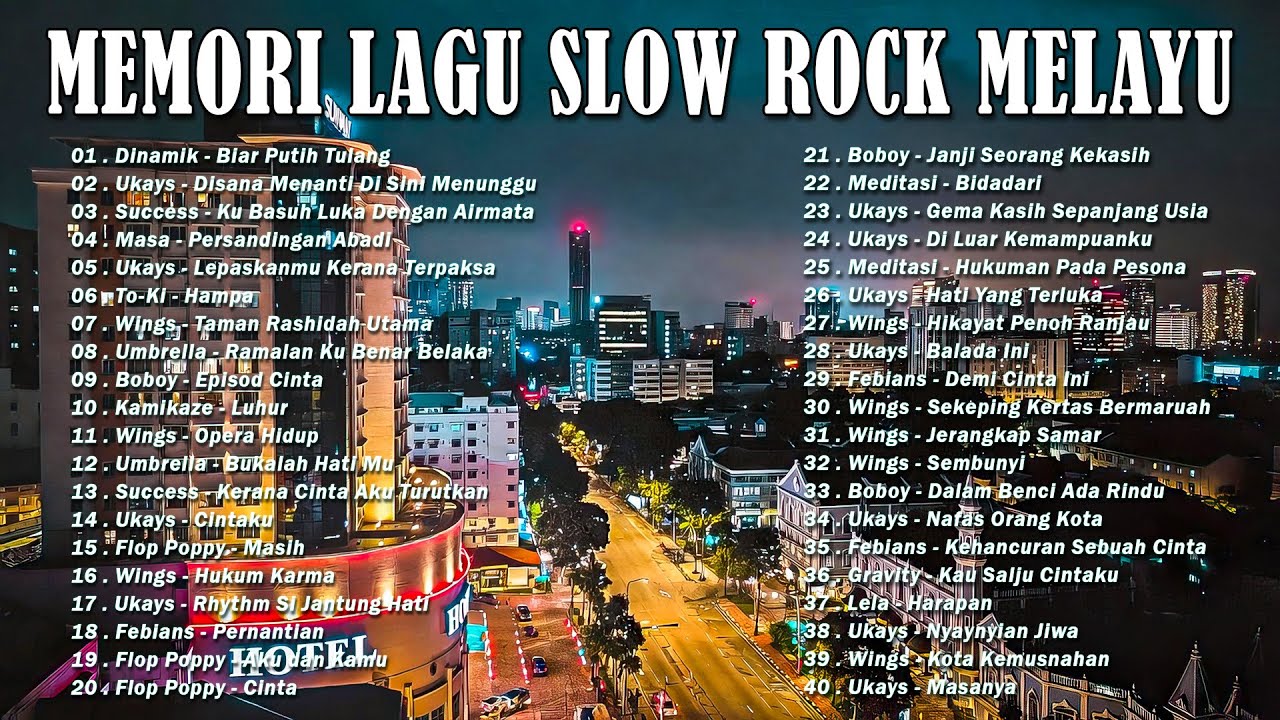 100 LAGU JIWANG MELAYU 2025 - LAGU JIWANG 80AN DAN 90AN TERBAIK - LAGU SLOW ROCK MALAYSIA