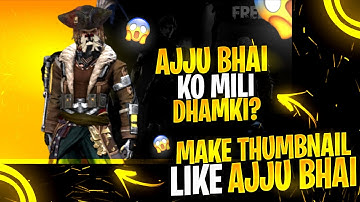 How To Make Thumbnail Like Total Gaming On Android | Total Gaming New Live Stream Thumbnail Tutorial