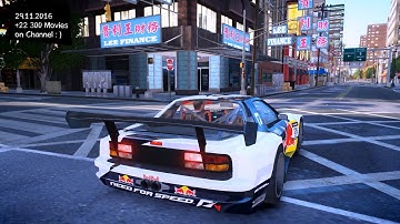 Mazda RX 7 Mad Mike NFS SHIFT 2 - GTA IV MOD ENB | 2.7K / 1440p ! _REVIEW