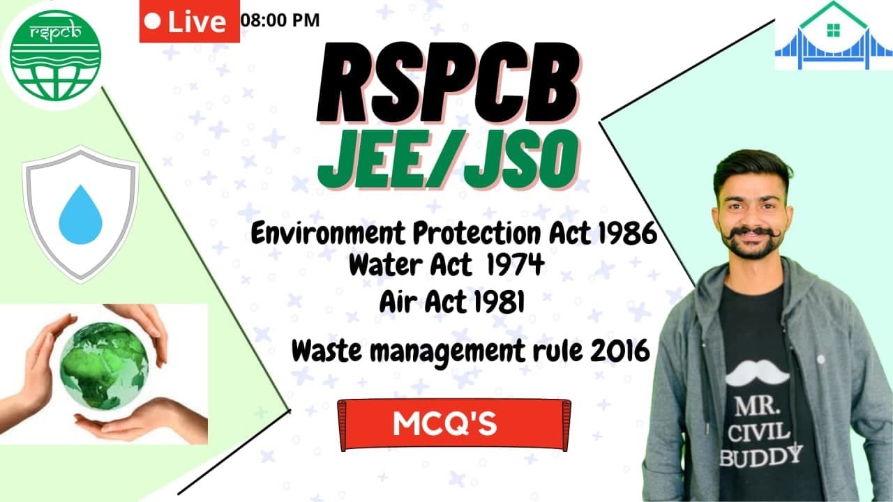 MCQ ENVIRONMENTAL ACT, WATER ACT, AIR ACT