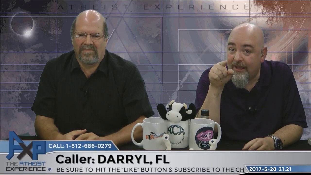 Pre-Constantine Christian & Atheism is a Religion | Darryl - Florida | Atheist Experience 21.21