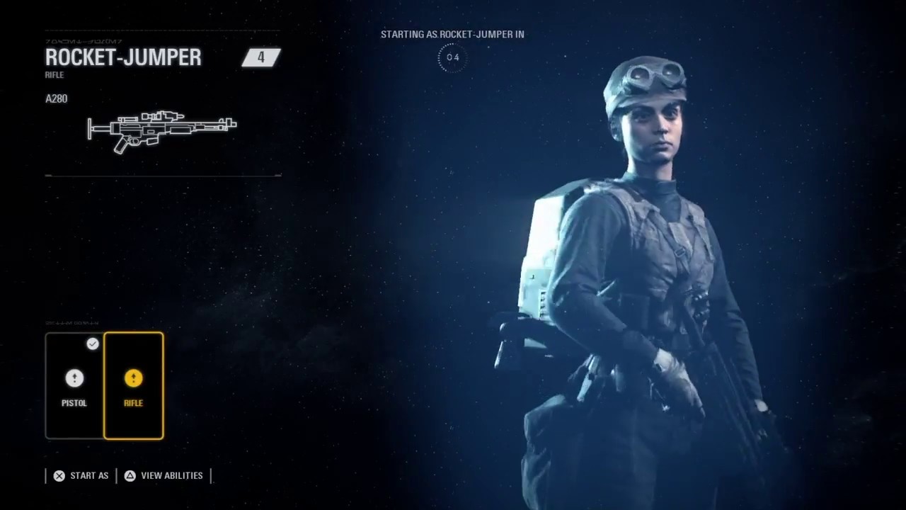 Star Wars Battlefront II* Jetpack cargo gameplay