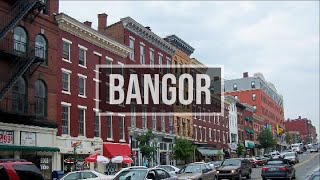 Bangor Tour by Drone [4K]