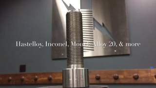 Inconel Fasteners, Bolts, Nuts, Washers from Lightning Bolt
