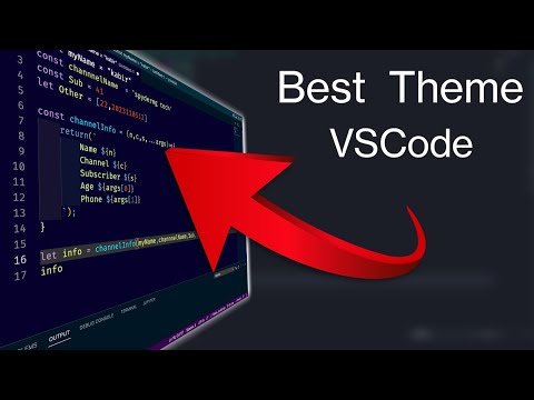 Blue Theme In VSCode