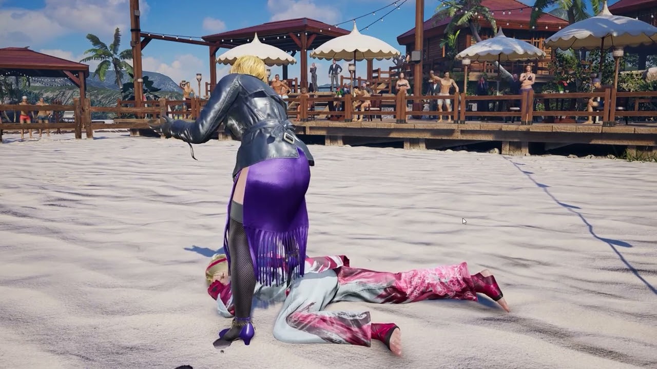 Tekken 8 Ryona Nina Winpose on Lidia