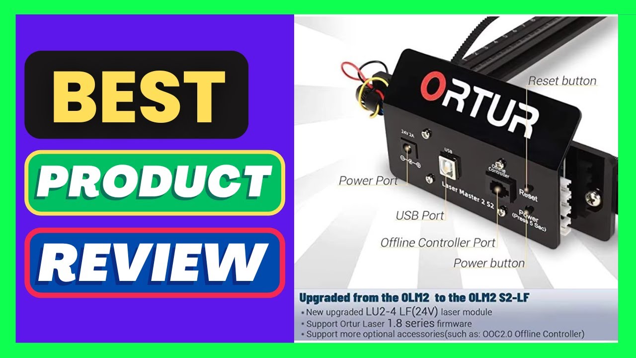 Ortur OLM2 S2 LU2-4 LF Laser Engraver Cutter Custom Gifts