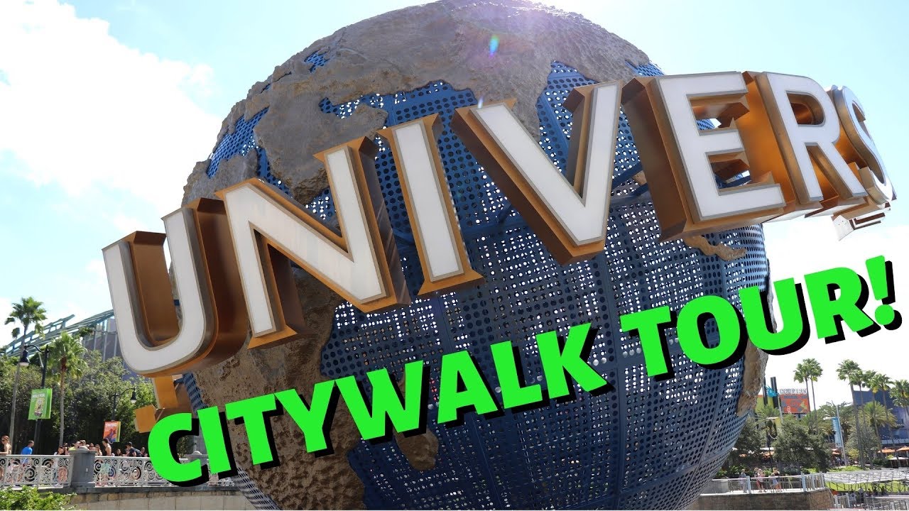 Universal CityWalk Tour! - YouTube