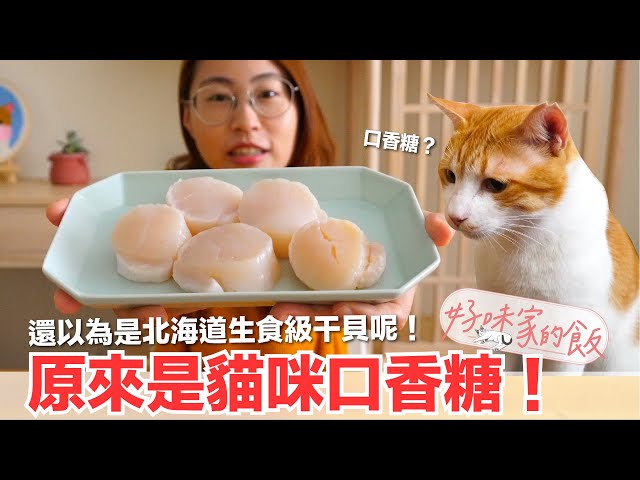 【好味小姐】原來是貓咪口香糖！我還以為買到干貝了！【好味家的飯】EP2