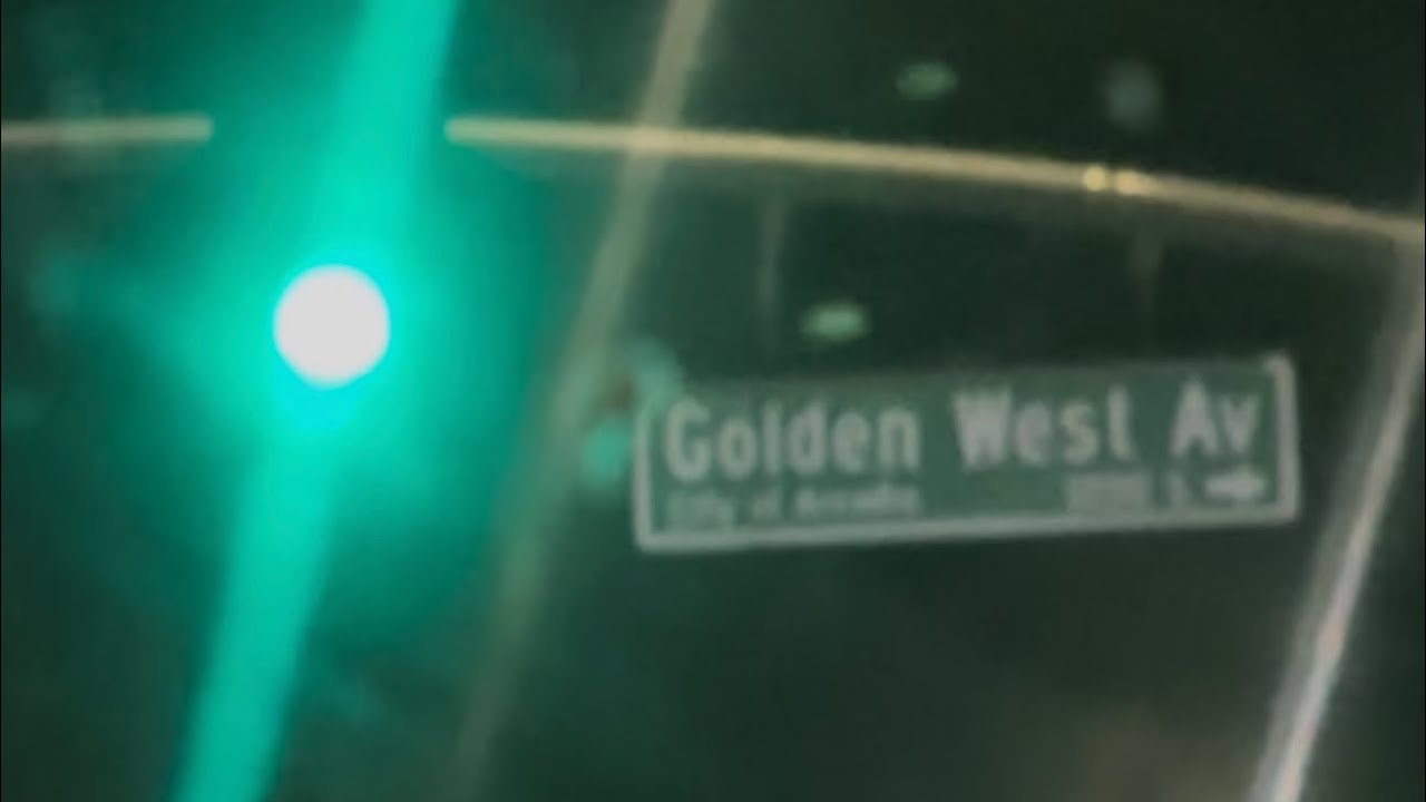 Golden West Avenue Road Sign in Duarte-Arcadia California #duarte # ...