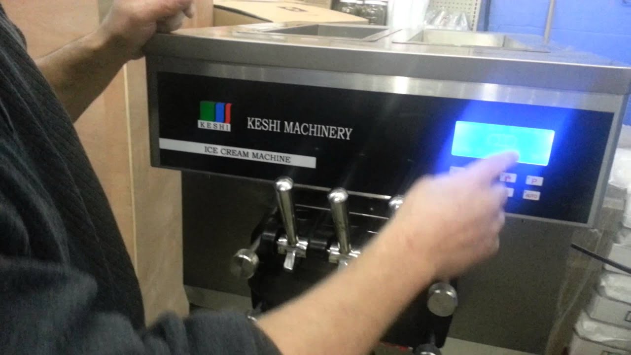 Keshi soft serve,making ice cream,list on ebay - YouTube