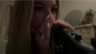 ASMR cupped whisper positive affirmations + hand movements 🫶🏻🫂