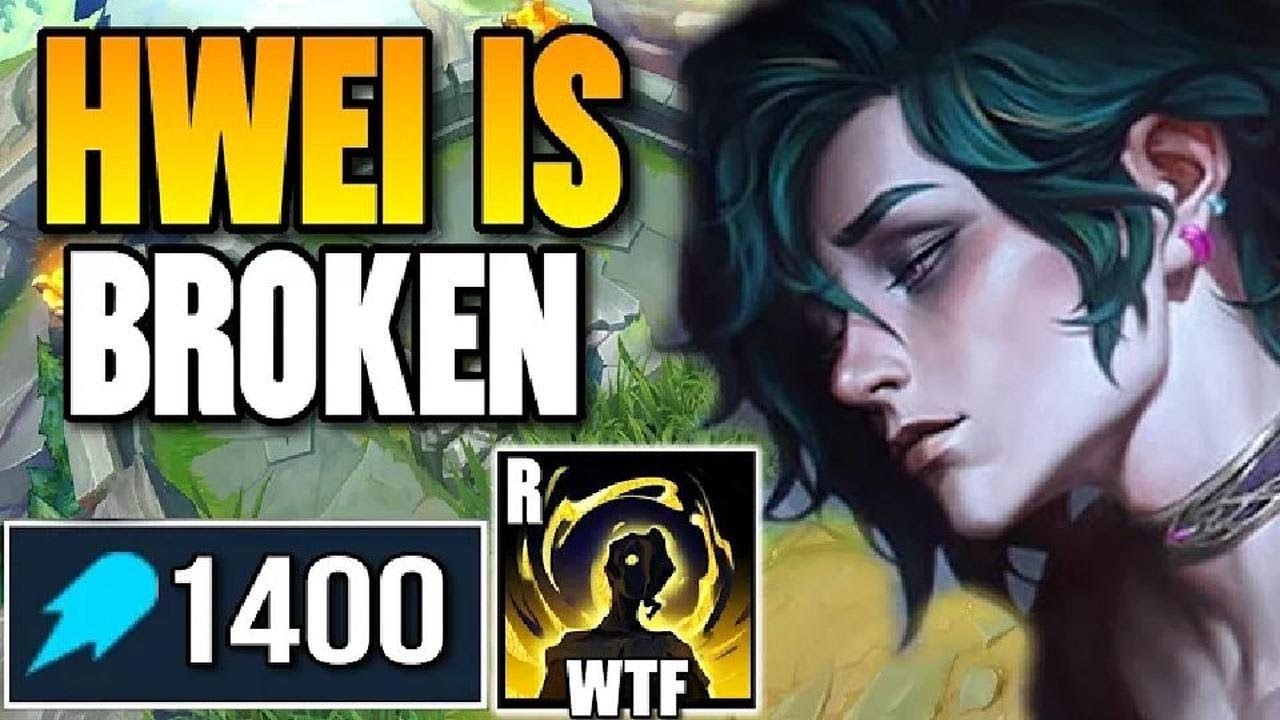 LOL当新英雄彗HWEI 达到 1400 AP!! - YouTube
