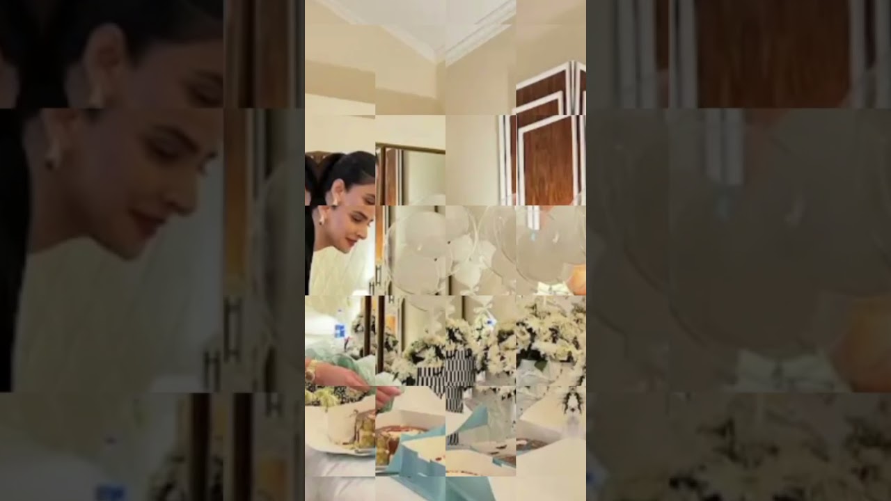 Saba qamar cutest pics with cute boucqets of flowersCute actress birthday pics.. 