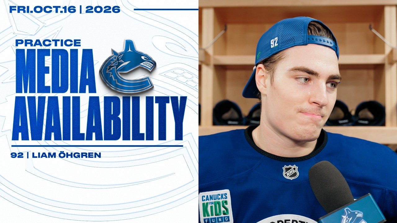 Liam Öhgren Practice Media in Tampa Bay (Oct 16 2026)