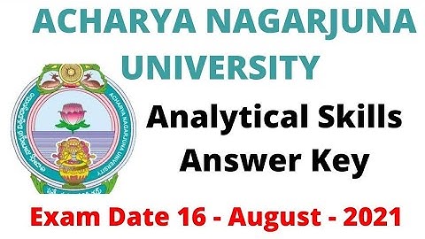 ANU ANALYTICAL SKILLS ANSWER KEY 2021 #ANALYTICALSKILLS