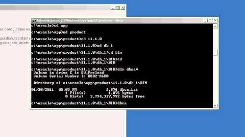 Oracle DBA Justin - How to drop/delete an Oracle database via the DBCA