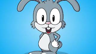 A Rabbits Watching "Madagascar Walmart Commercial"