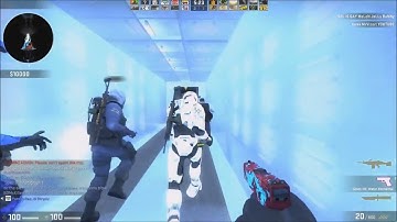 CS:GO - Zombie Escape Mod - Resident Evil - ze_racoon_facility_v6b_p - GFL