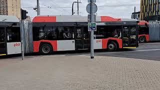 Praha - Nádraží Veleslavín - Zahájení provozu trolejbusové linky 59 - Škoda Solaris 24m (příjezd)