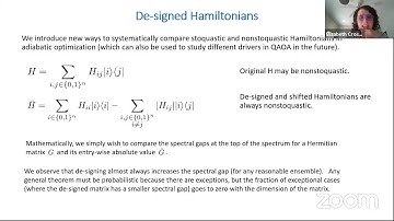 Designing Hamiltonians for Quantum Adiabatic Optimization