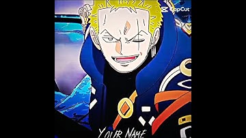 made some dumb edit because I was bored #edit #zoro #onepiece #short