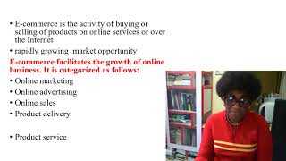 Module 6 Unit 1:  E-Commerce