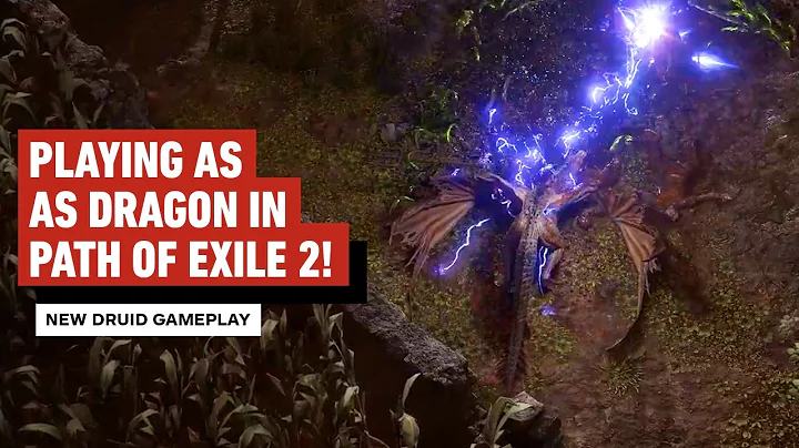 Path of Exile 2: New Druid Class Gameplay - Play as a Dragon!