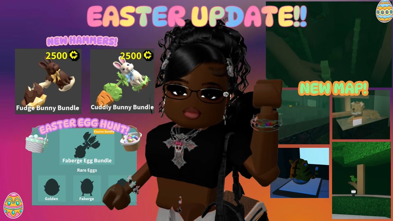 FLEE THE FACILITY EASTER UPDATE: New Hammers + Egg Hunt + New Map!