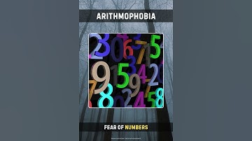 Arithmophobia 🔢 | Fear of Numbers | #knowyourphobia