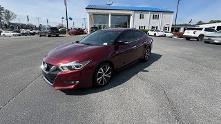 2018 Nissan Maxima Newnan, Peach Tree, Carrollton, Grantville, Palmetto, GA 2D7121A