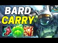 THIS IS HOW TO CARRY AS BARD SUPPORT - League of Legends