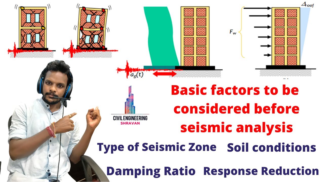 Seismic analysis | parameters considered for earth quake analysis ...