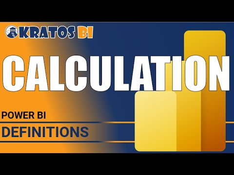 PowerBI Glossary - Calculations