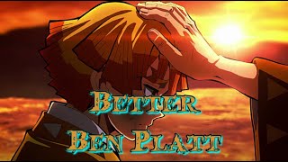 Ben Platt | Better | Nightcore Lyrics