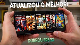 AGORA SIM!! DOBRANDO FPS em JOGOS! ATUALIZAÇÃO do EMULADOR EmucoreX SURPREENDE!
