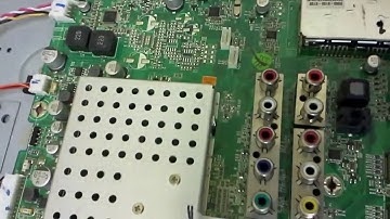 Vizio XVT553SV comes up with nothing on screen - bad 12V fuse and/or LVDS cable /for moats1979/