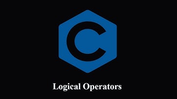 Logical Operators in C Programming | Operators(ENG) | Prof.Antony Vijay