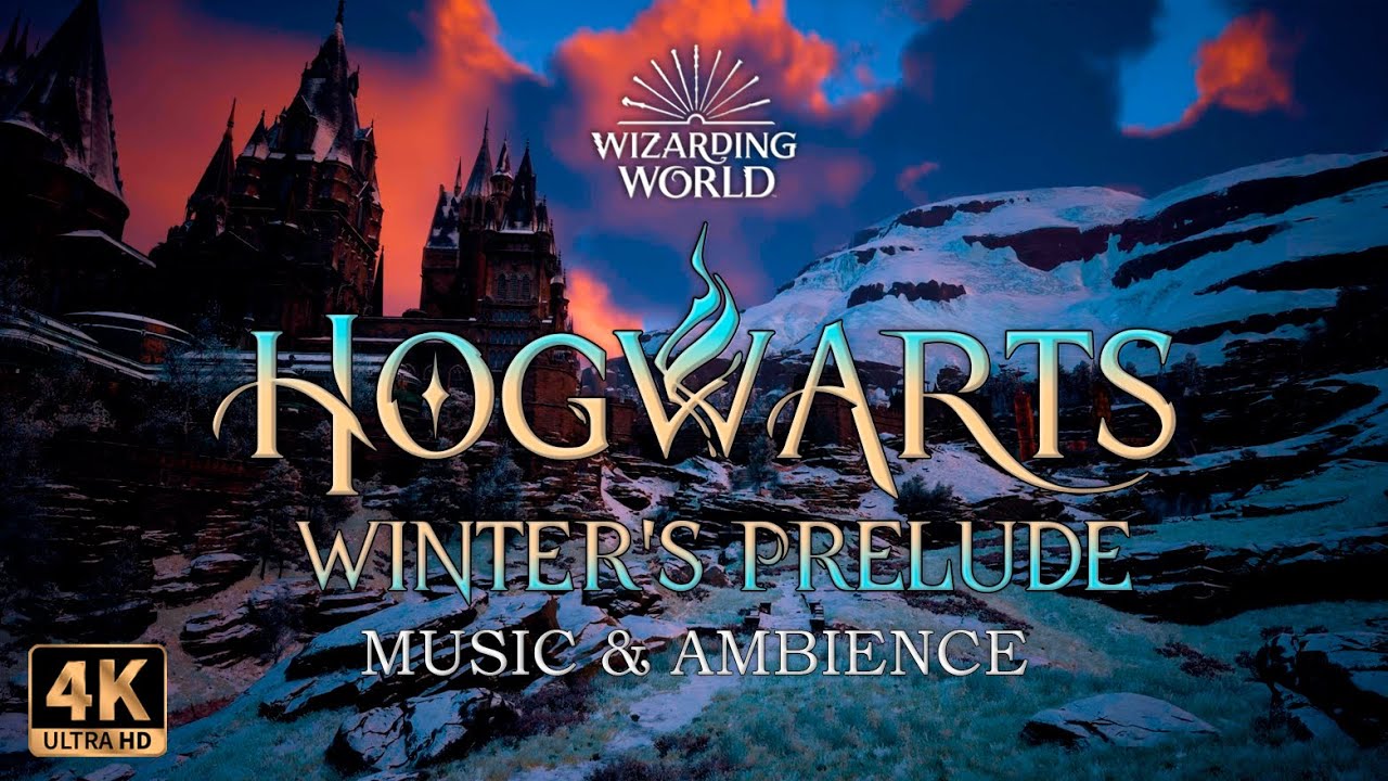 ❄️Winter's Prelude: Cozy Hogwarts Fairytale🏰 | Harry Potter  Music & Ambience 4k