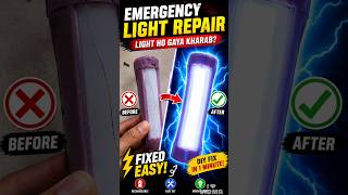 Emergency Light Making ⚡ Amazing DIY Project! #DIYLight #Innovati#Maker #YouTubeShorts #ViralShorts