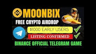#BinanceMoonbix/ИГРА ОТ ТОП БИРЖЫ №1 #Binance/AIRDROP И ЛИСТИНГ БУДЕТ ЖИРНЫЙ 101% screenshot 4