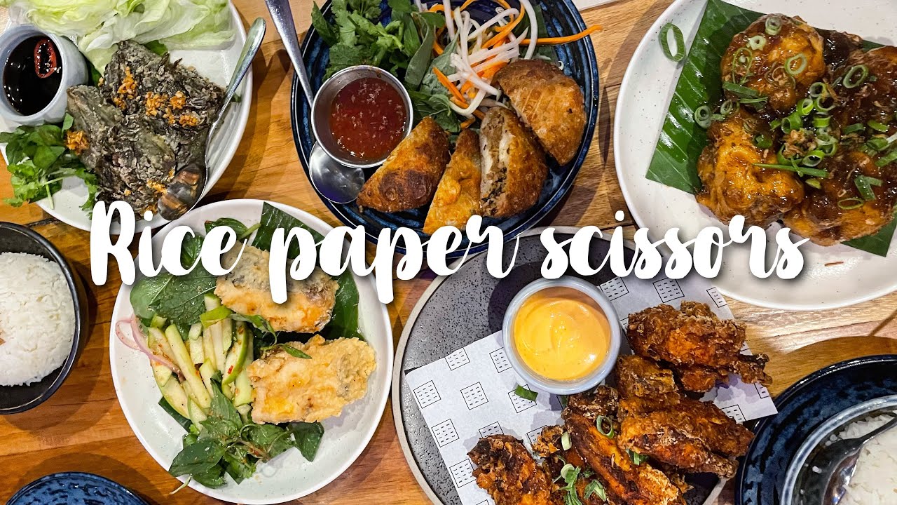 Melbourne Restaurant Rice Paper Scissors YouTube Melbourne restaurant rice paper scissors youtube