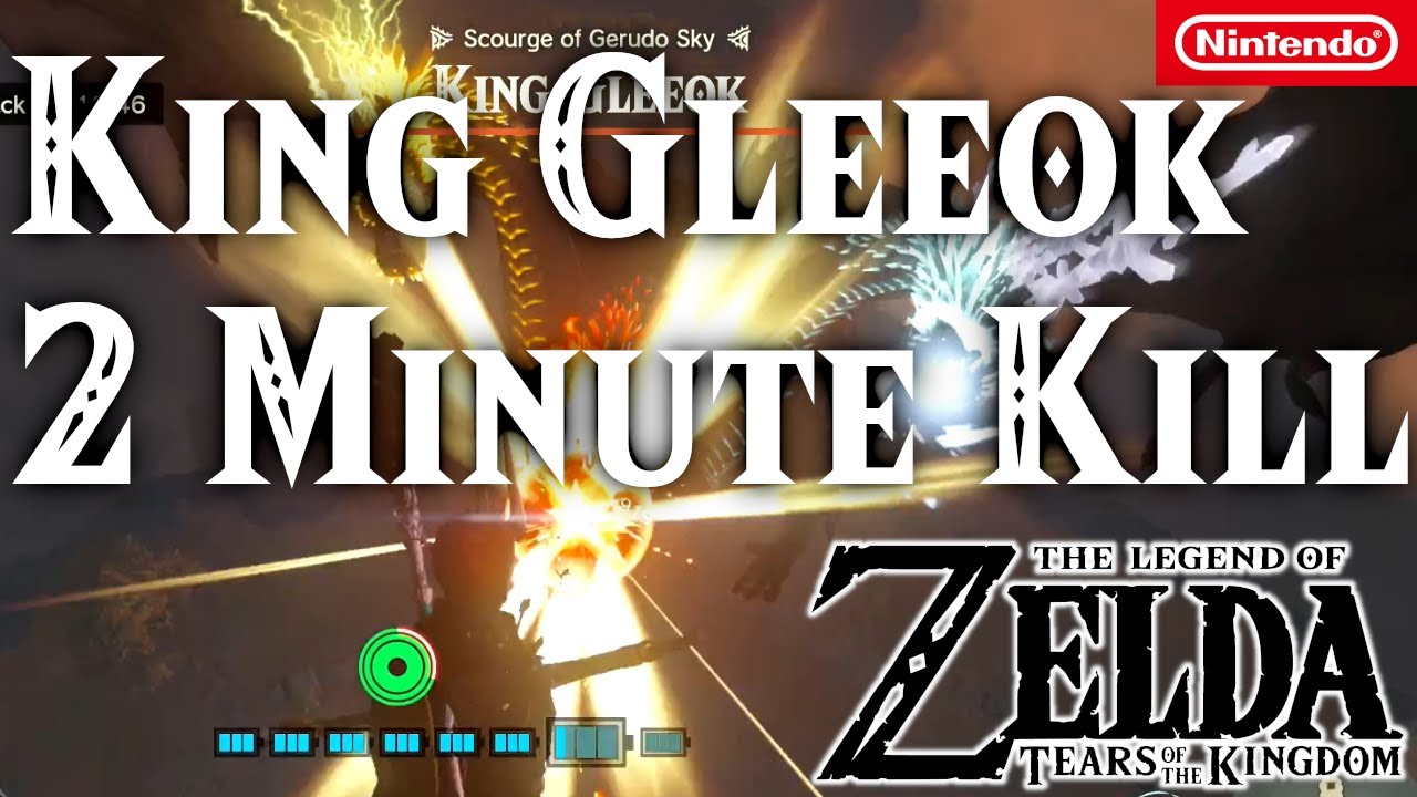 King Gleeok Scourge of Gerudo Sky Sage's Will Zelda Tears of the