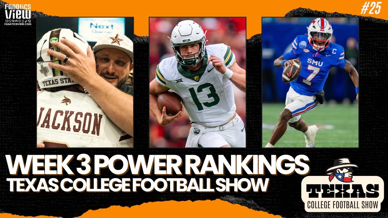 Texas College Football Week 3 Rankings Of All Texas FBS Teams Texas texas-college-football-week-3-rankings-of-all-texas-fbs-teams-texas