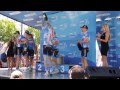 2014 Tour of California Overall Team Celebration