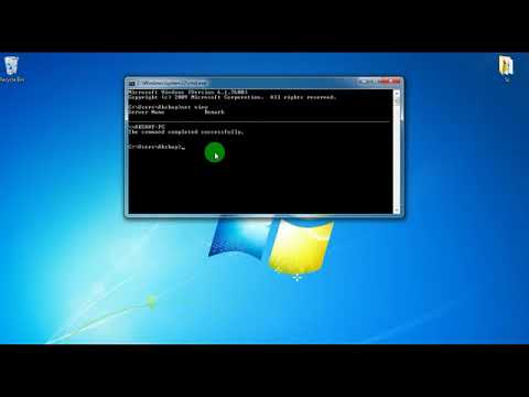 How to shutdown someones Computer  Laptop using CMD   Command Prompt  360p
