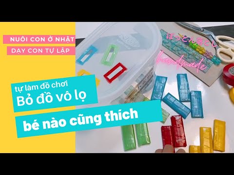Video Tự làm ĐỒ CHƠI cho bé 1 tuổi/ Dạy con chơi tự lập_... - YouTube