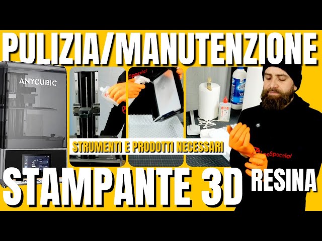Impostazioni della resina per la stampante 3D Photon Series